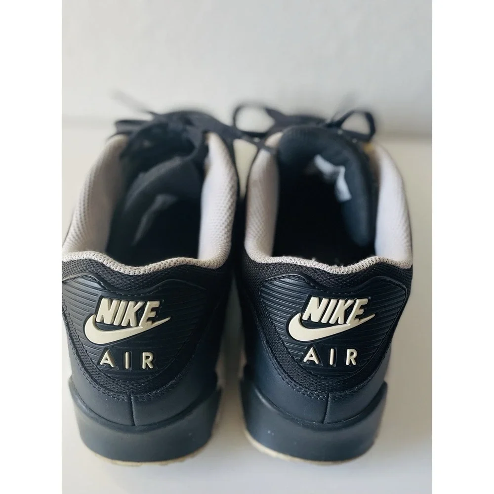Nike Air Max 90 Miler Essential Black Cream Mens Size 11 Sneakers 537384-089